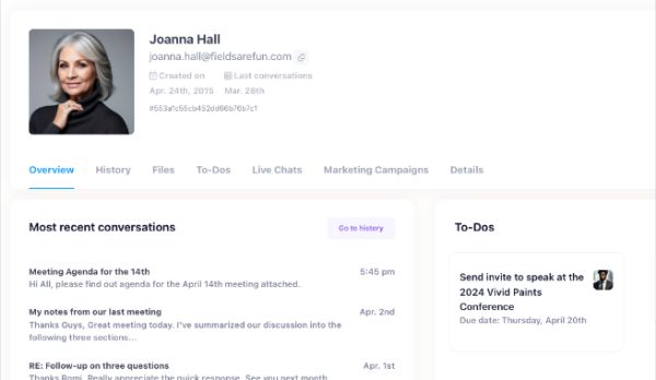 Helpmonks - CRM for emails