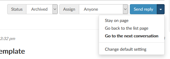 New in Helpmonks: More options when you reply or compose a new message