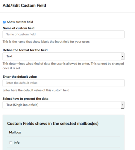 Custom Fields are here!