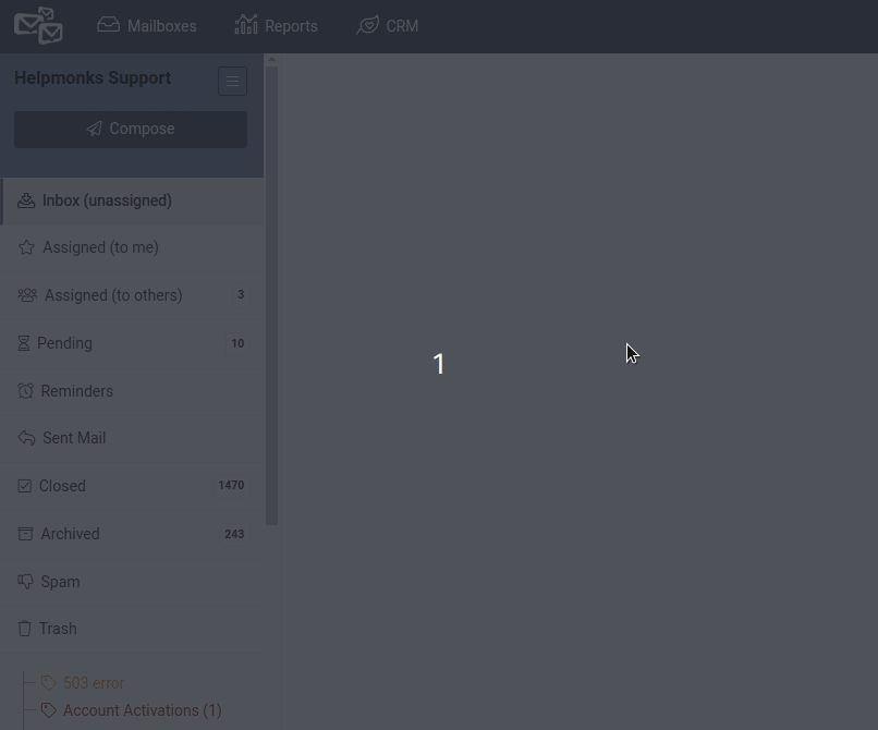 New in Helpmonks: Resize the sidebar