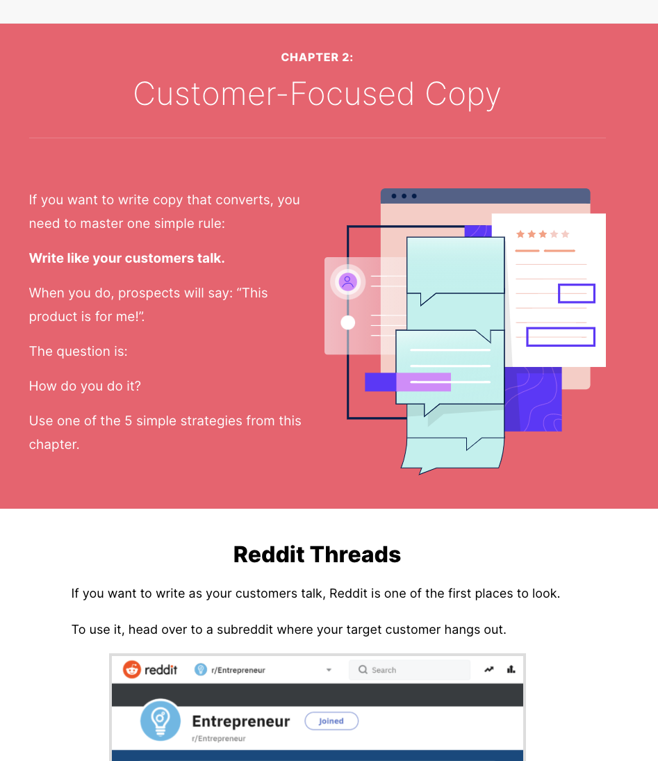 Example of engaging blog post