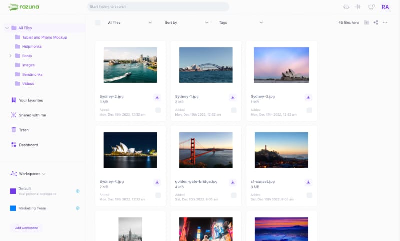 File browser, Re-designed search & PDF and Word indexing