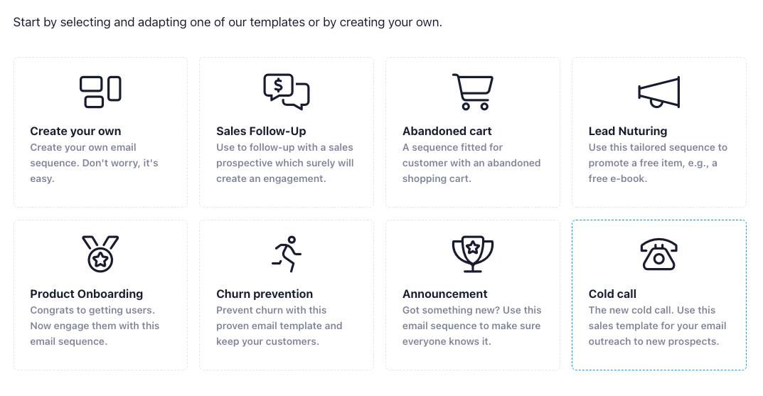 Helpmonks - create email sequences