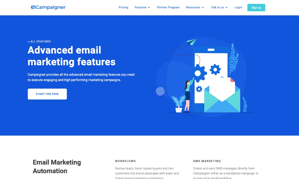 Helpmonks - Campaigner alternative for email marketing