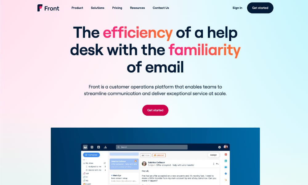 Helpmonks - Front app alternative