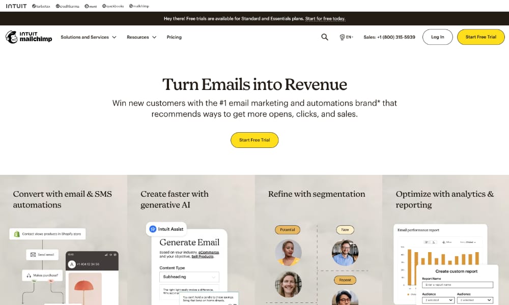 Helpmonks - best Mailchimp alternative