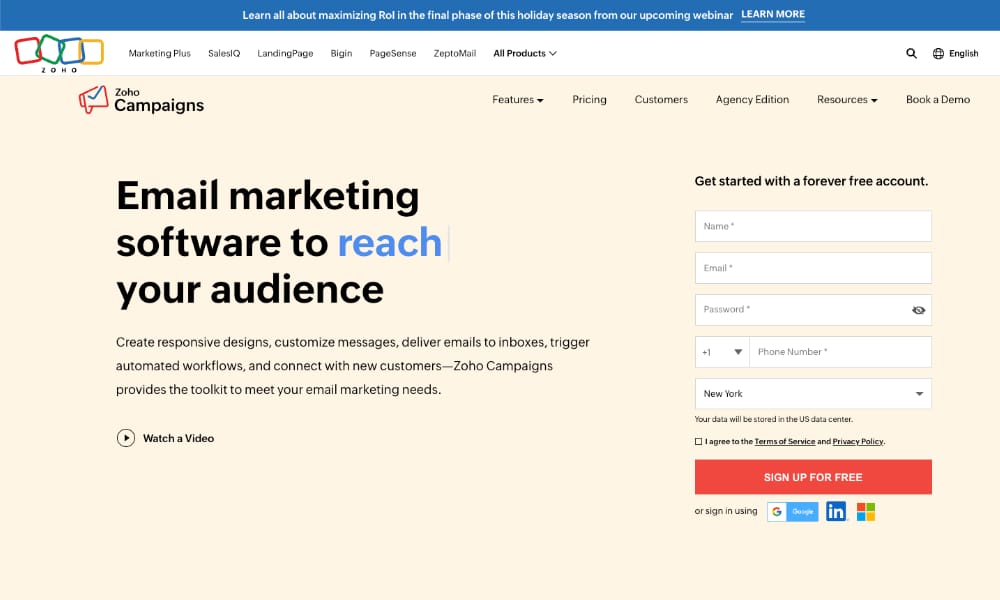 Helpmonks - best alternative for Zoho Email Marketing