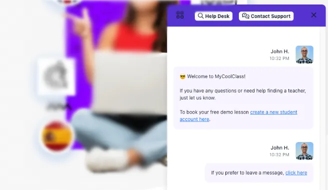Engage with your customers in real-time with Helpmonks live chat