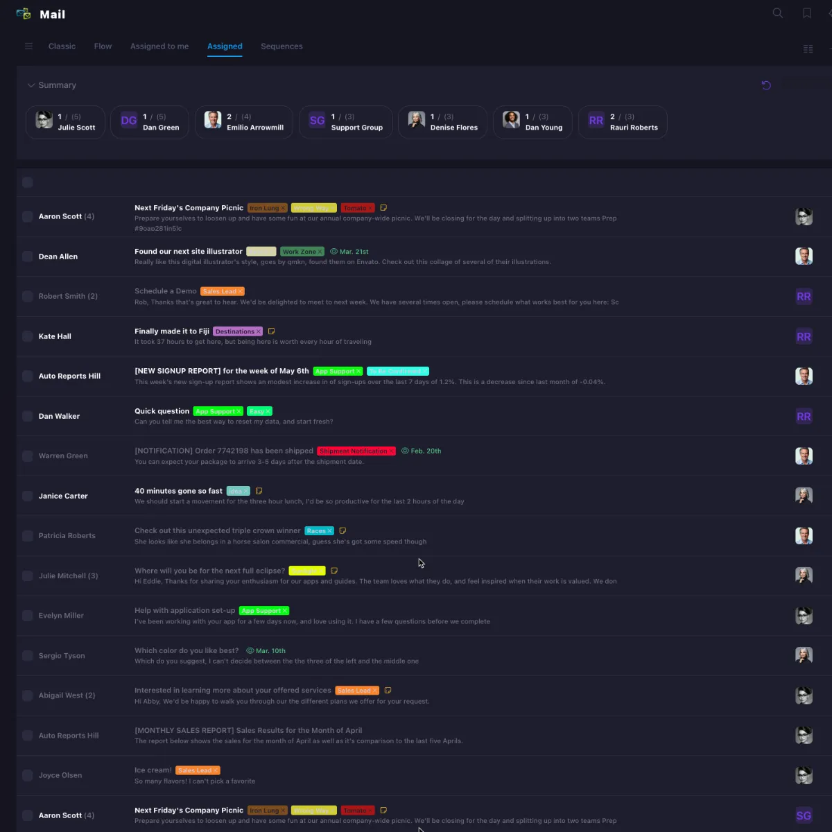 Helpmonks - the modern way to team email
