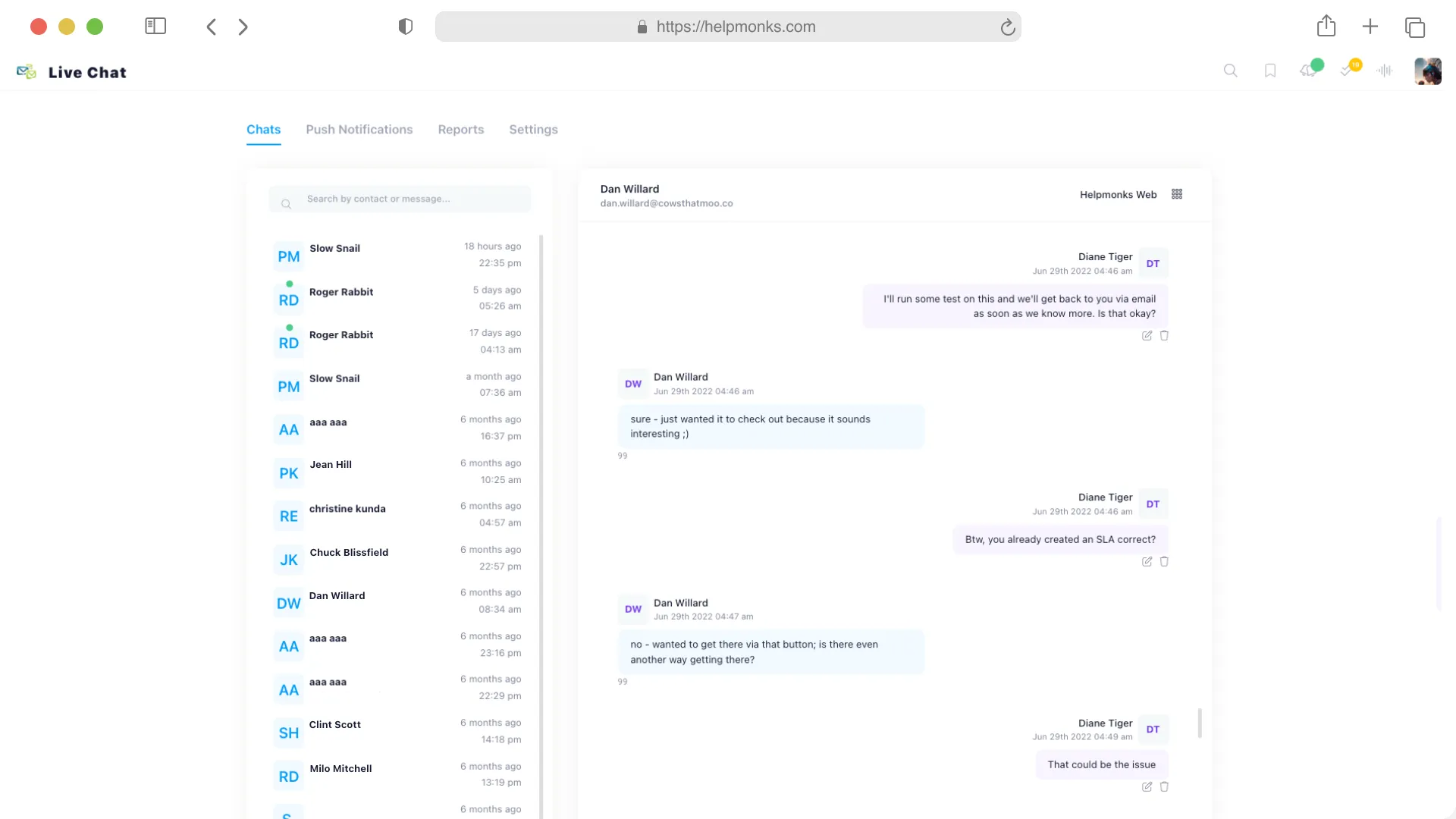 Free live chat for your website and online store