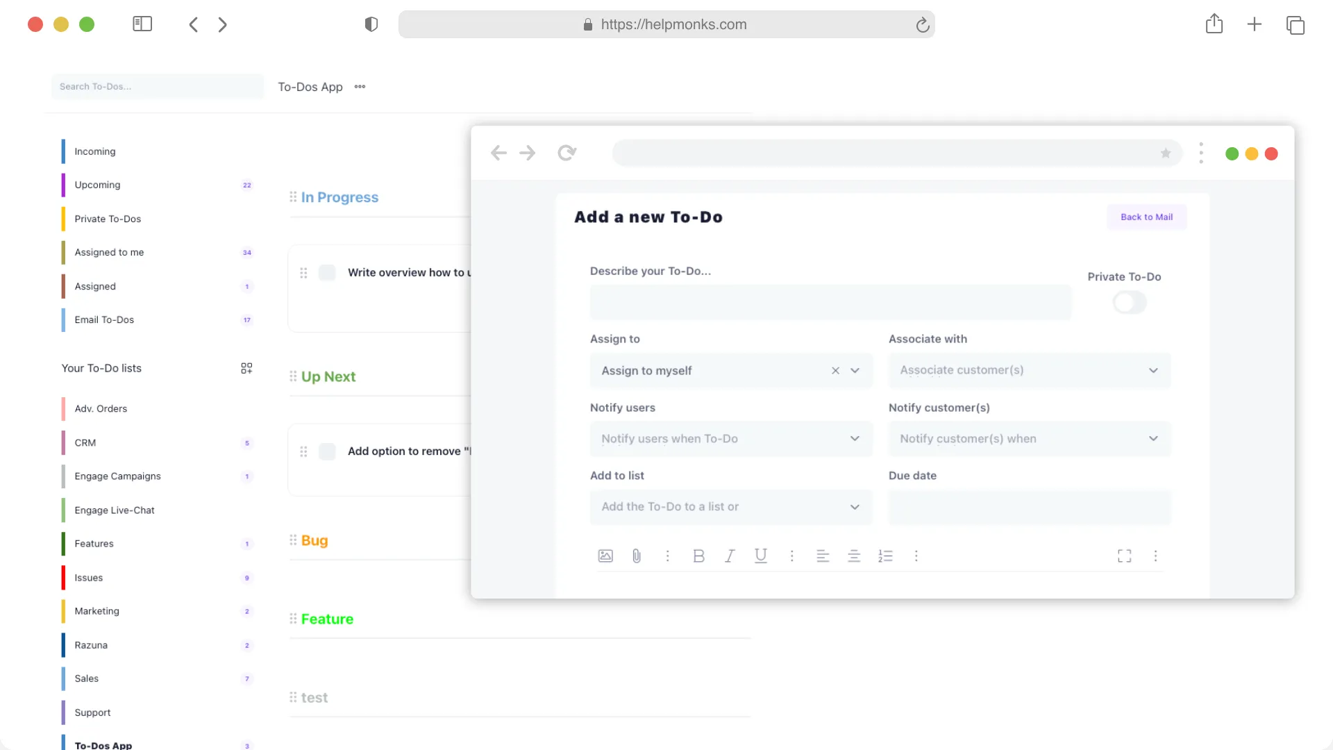 Email task management software for teams