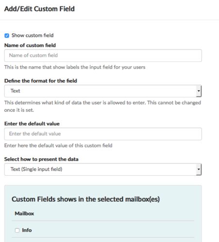 Today is a big day here at Helpmonks as we've just released one of the most requested features – Custom Fields. With custom fields you can store relevant dat
