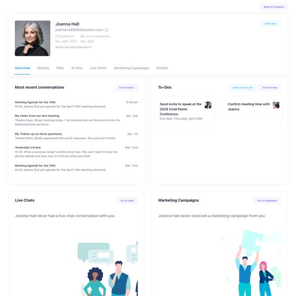 Helpmonks - a CRM for emails