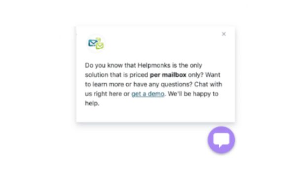 Live-Chat widget for your Knowledge Base